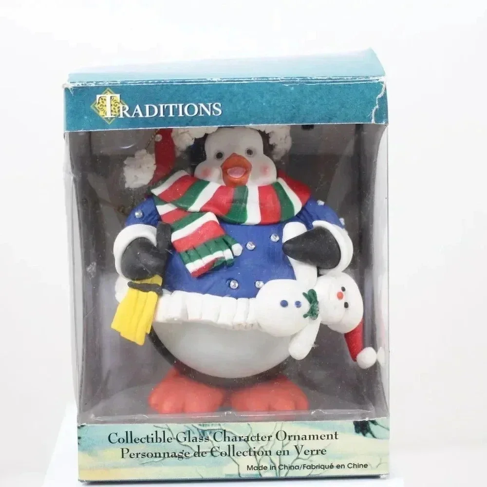 Traditions Glass Character Ornament